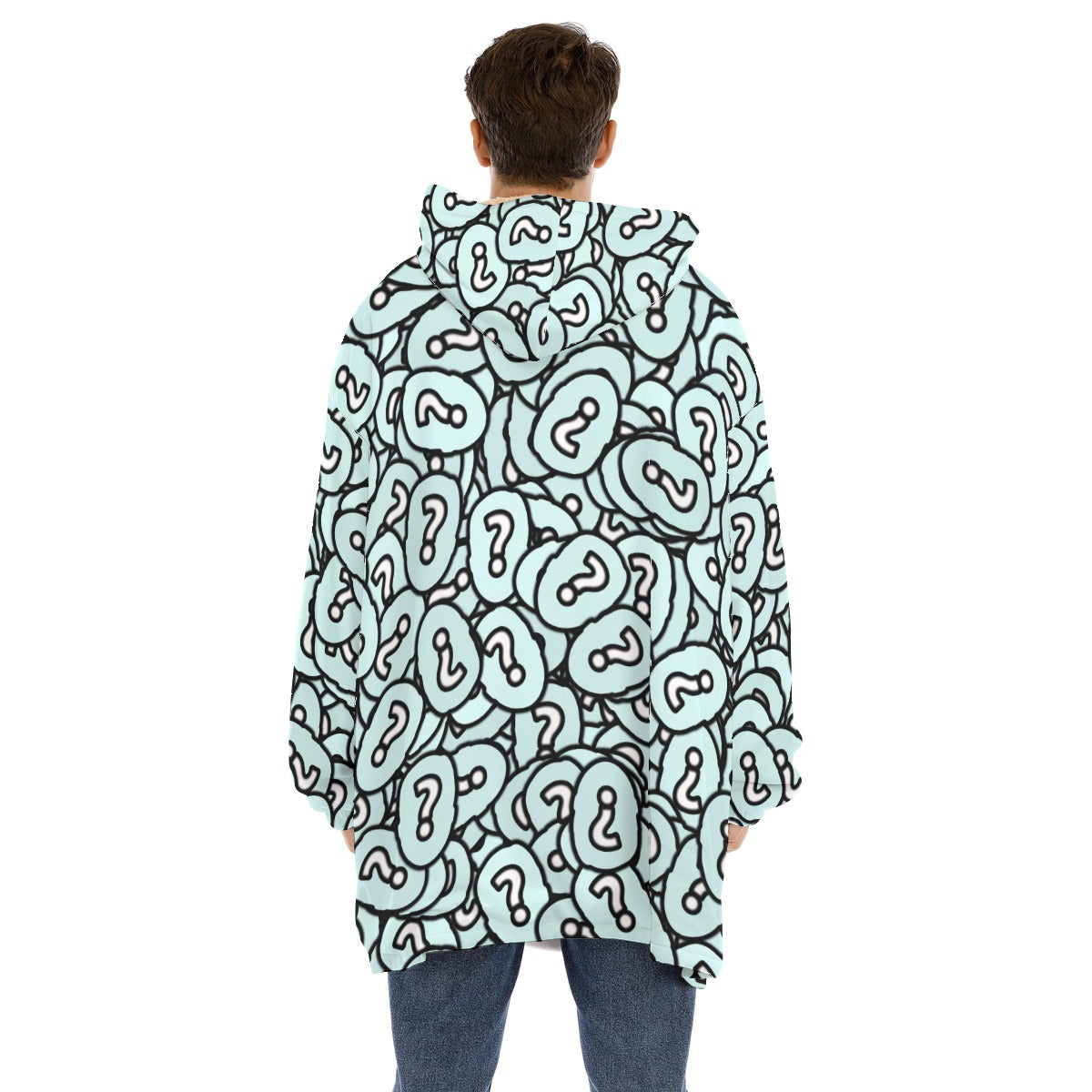 Custom Adult Blanket Hoodie