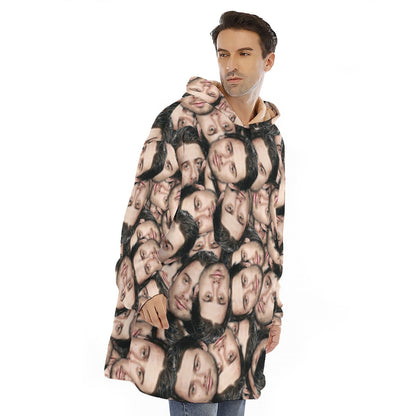 Quinn Hughes Adult Blanket Hoodie