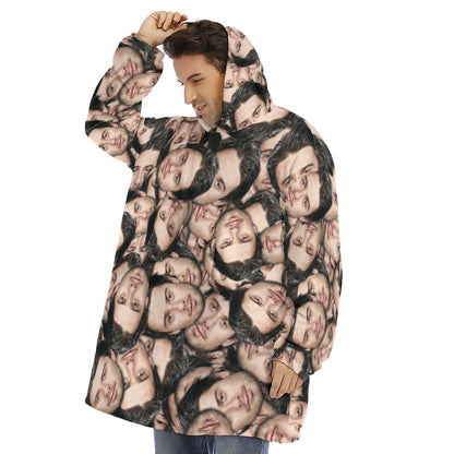 Quinn Hughes Adult Blanket Hoodie