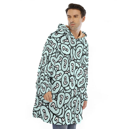 Custom Adult Blanket Hoodie