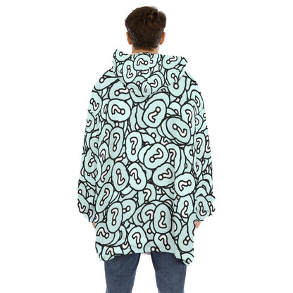 Custom Adult Blanket Hoodie
